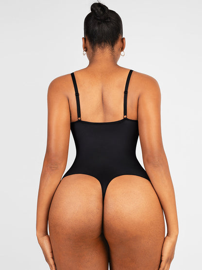 GALVIER Shapewear Buikcontrole Korset String Bodysuit: Naadloos Vormgevend Comfort