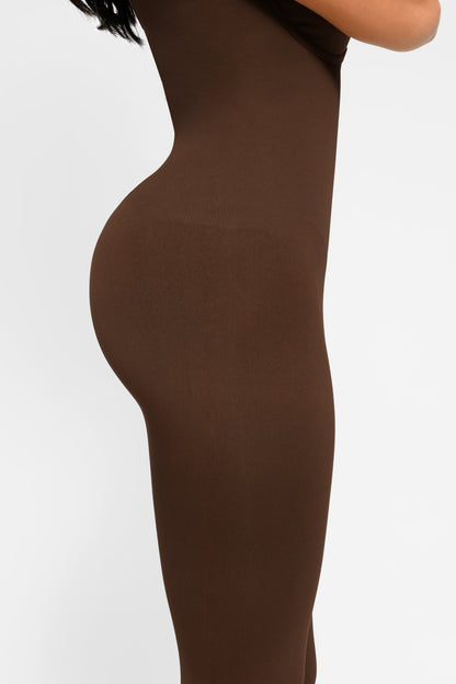 Comfortabele Flared Jumpsuit met Vierkante Halslijn: Stijlvol en Veelzijdig voor Dames