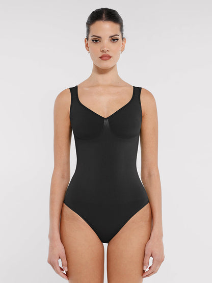 Naadloze Corrigerende Body met Diamanthalslijn voor Dames: Comfort & Elegantie