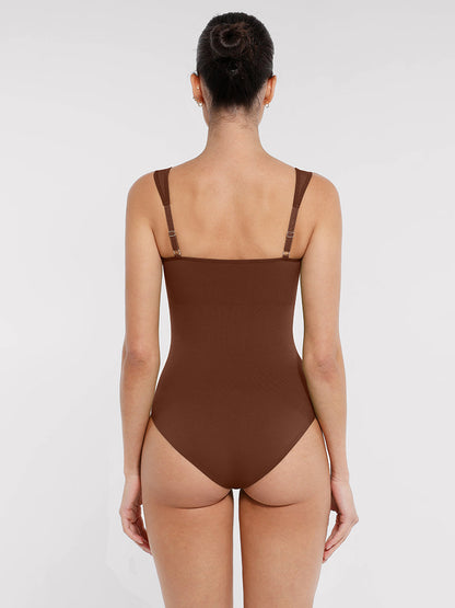 Naadloze Corrigerende Body met Diamanthalslijn voor Dames: Comfort & Elegantie