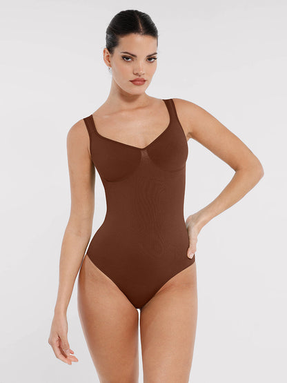 Naadloze Corrigerende Body met Diamanthalslijn voor Dames: Comfort & Elegantie
