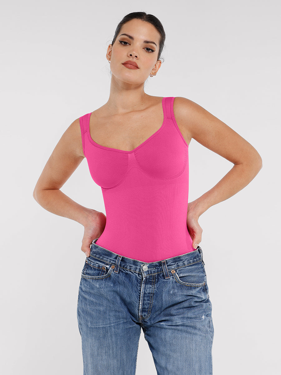 Naadloze Corrigerende Body met Diamanthalslijn voor Dames: Comfort & Elegantie