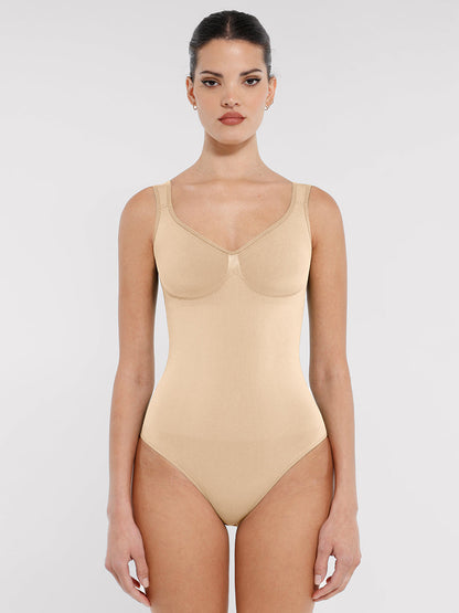 Naadloze Corrigerende Body met Diamanthalslijn voor Dames: Comfort & Elegantie