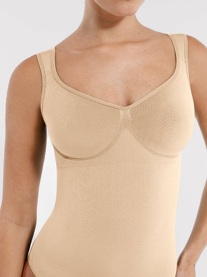 Naadloze Corrigerende Body met Diamanthalslijn voor Dames: Comfort & Elegantie
