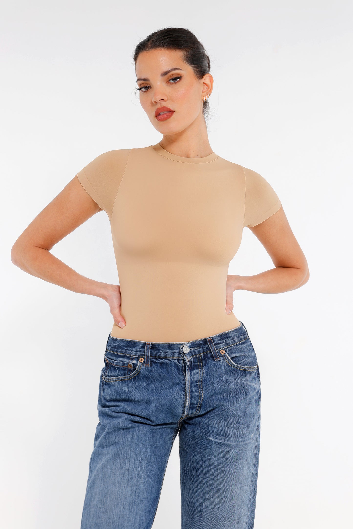 Naadloze Slim Tank Bodysuit: Comfortabele Corrigerende Shapewear voor een Perfect Silhouet