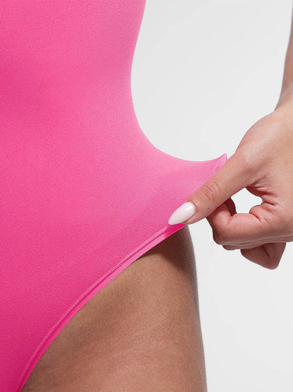 Naadloze Vormgevende T-Shirt Bodysuit: Comfortabele Pasvorm, Liftend Effect