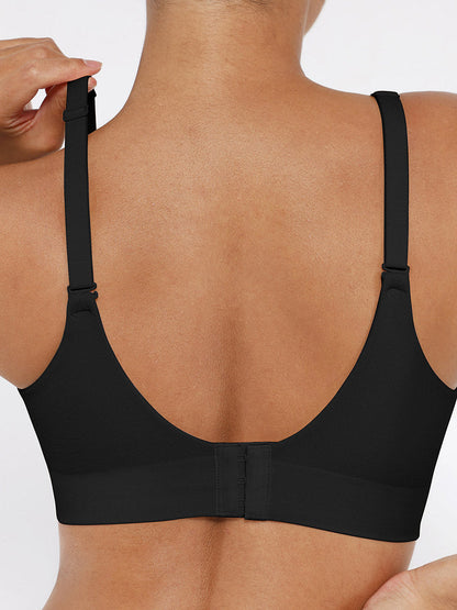 Alledaagse Draadloze Push-Up Comfort Beha: Naadloze Ondersteuning voor Perfecte Pasvorm