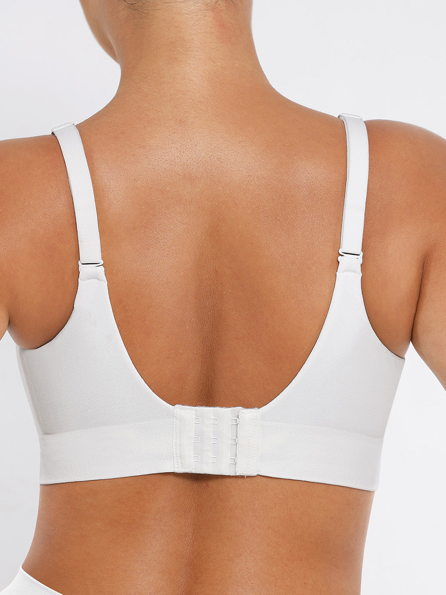 Alledaagse Draadloze Push-Up Comfort Beha: Naadloze Ondersteuning voor Perfecte Pasvorm