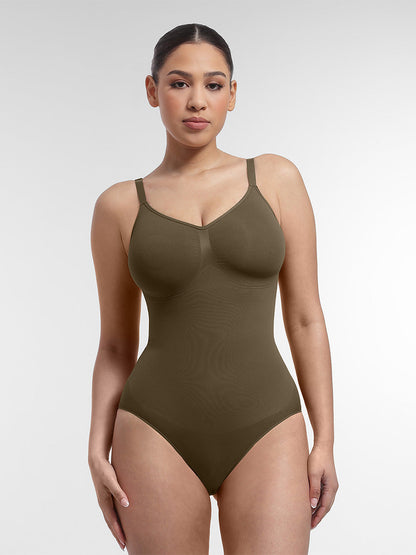 GALVIER. Naadloos Corrigerend Bodysuit met Slipje – Comfortabele Body Shaper