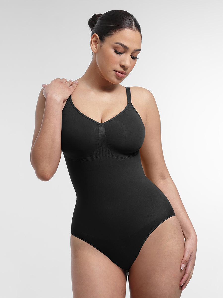 GALVIER. Naadloos Corrigerend Bodysuit met Slipje – Comfortabele Body Shaper