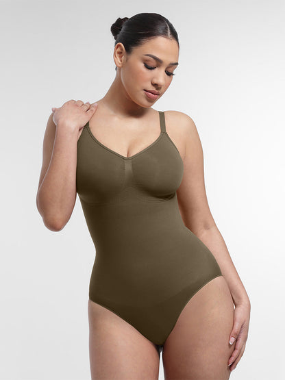 GALVIER. Naadloos Corrigerend Bodysuit met Slipje – Comfortabele Body Shaper