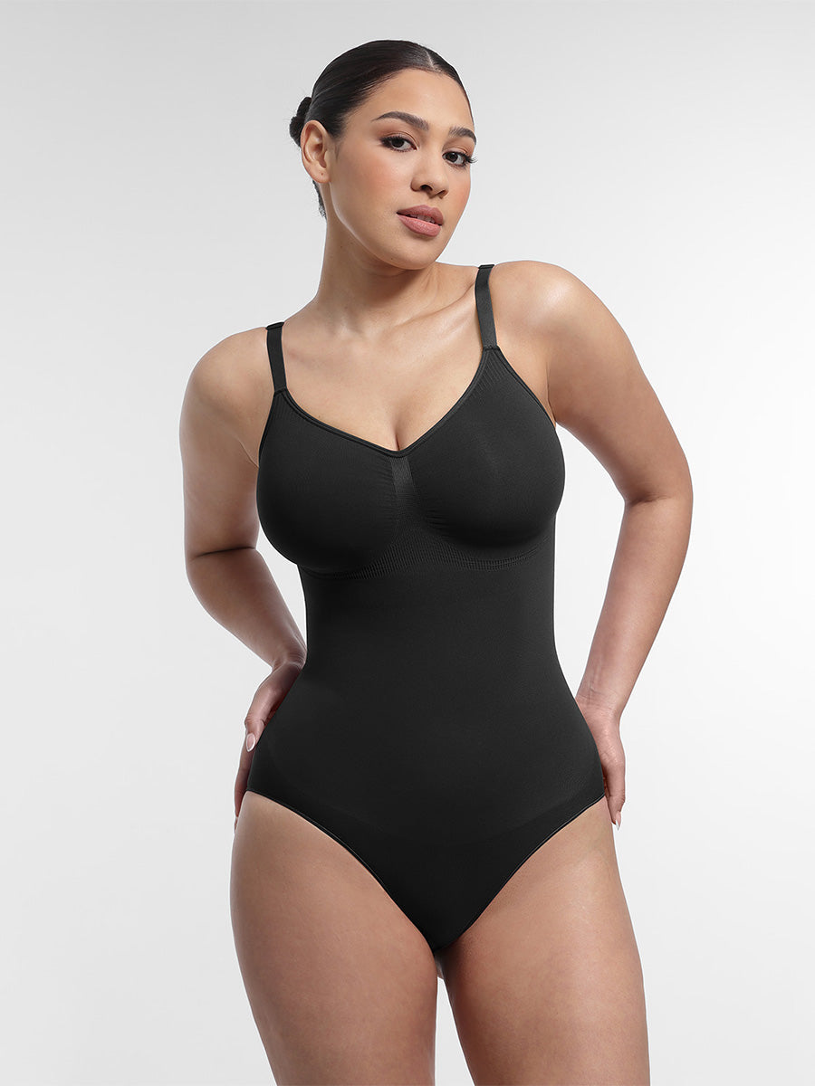 GALVIER. Naadloos Corrigerend Bodysuit met Slipje – Comfortabele Body Shaper