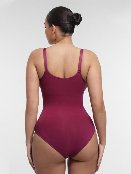 GALVIER. Naadloos Corrigerend Bodysuit met Slipje – Comfortabele Body Shaper