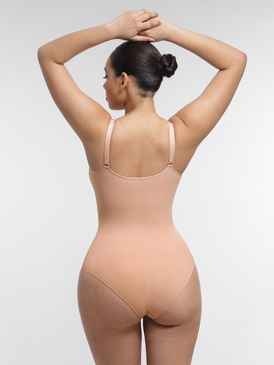GALVIER. Naadloos Corrigerend Bodysuit met Slipje – Comfortabele Body Shaper