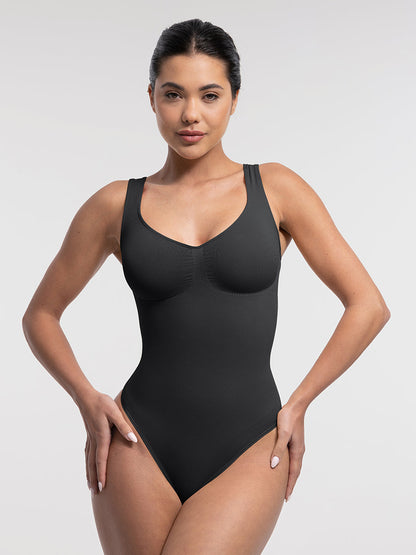 Figuurcorrigerende Tanktop Bodysuit: Naadloze Stretch Comfort voor een Slank Silhouet