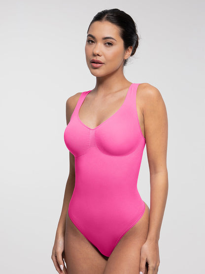 Figuurcorrigerende Tanktop Bodysuit: Naadloze Stretch Comfort voor een Slank Silhouet