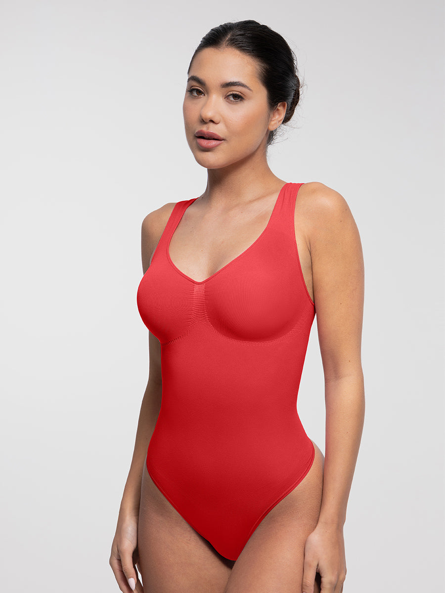 Figuurcorrigerende Tanktop Bodysuit: Naadloze Stretch Comfort voor een Slank Silhouet