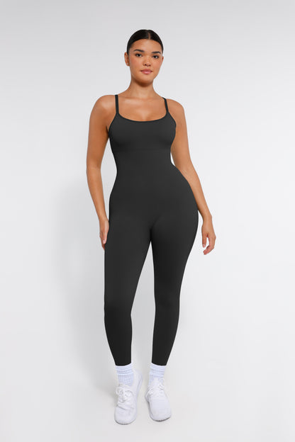 Naadloze Corrigerende Spaghetti Bandjes Jumpsuit - Comfortabele Bodysuit Shapewear