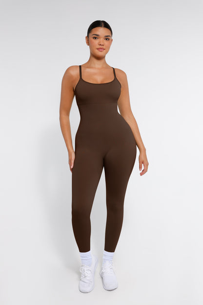 Naadloze Corrigerende Spaghetti Bandjes Jumpsuit - Comfortabele Bodysuit Shapewear