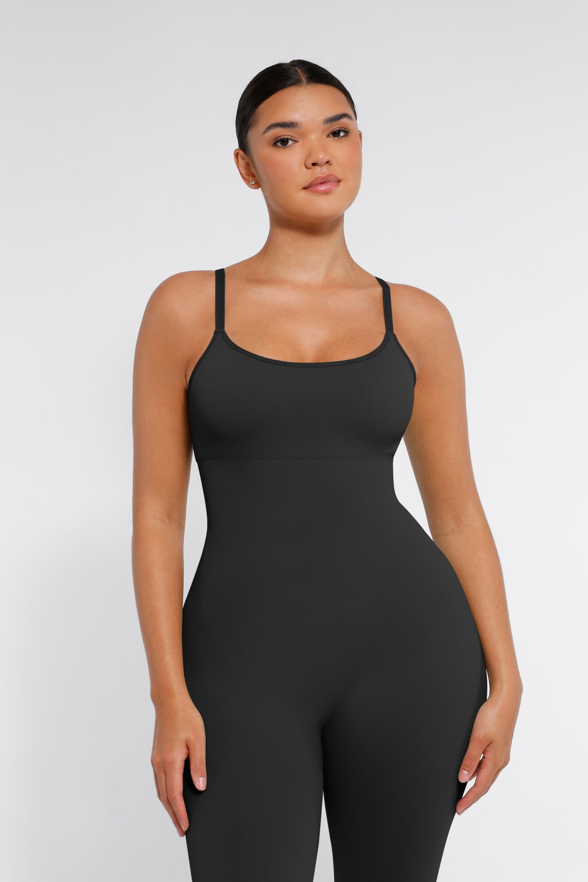 Naadloze Corrigerende Spaghetti Bandjes Jumpsuit - Comfortabele Bodysuit Shapewear