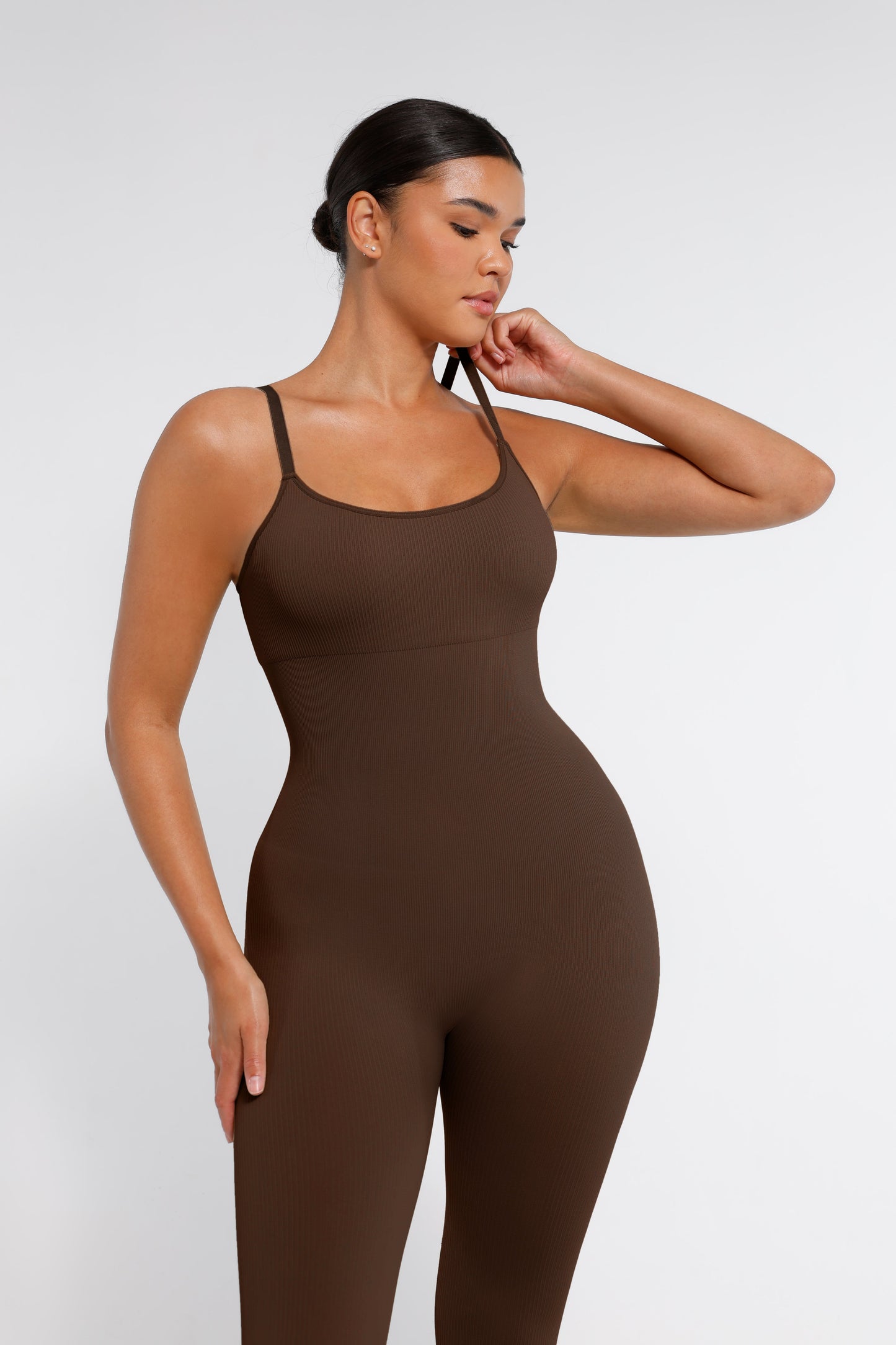 Naadloze Corrigerende Spaghetti Bandjes Jumpsuit - Comfortabele Bodysuit Shapewear