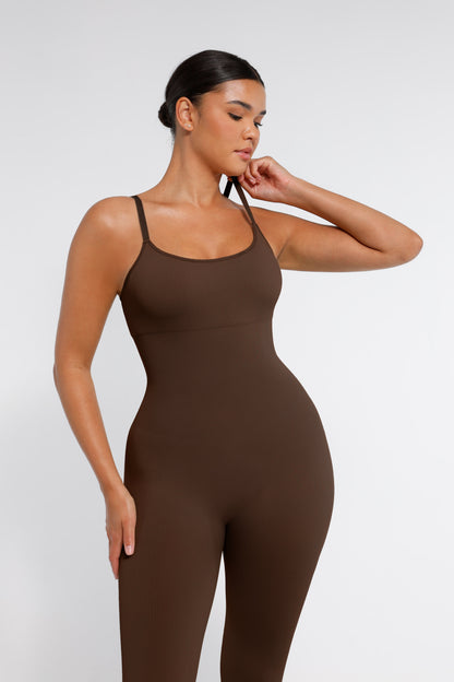 Naadloze Corrigerende Spaghetti Bandjes Jumpsuit - Comfortabele Bodysuit Shapewear