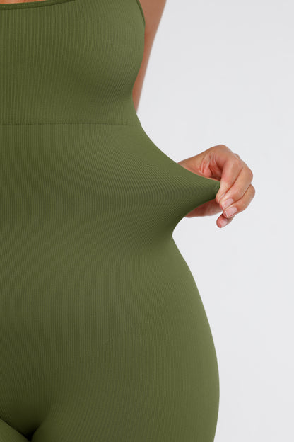 Naadloze Corrigerende Spaghetti Bandjes Jumpsuit - Comfortabele Bodysuit Shapewear