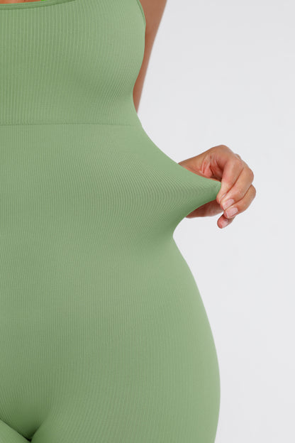 Naadloze Corrigerende Spaghetti Bandjes Jumpsuit - Comfortabele Bodysuit Shapewear